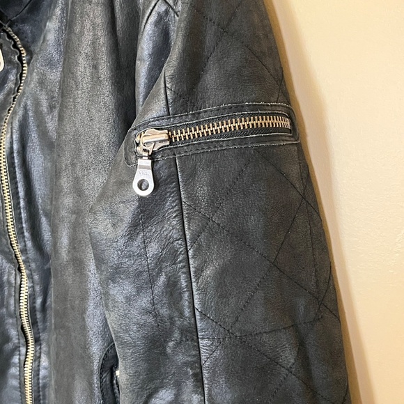 Nike Vintage Air Jordan Leather Jacket - Men's Size L - Black - Picture 3 of 12